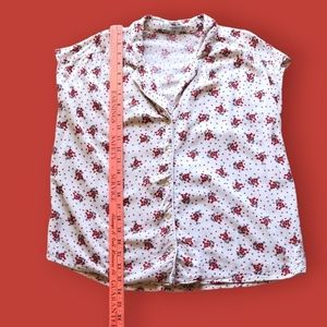 Mango Floral Pajama Top